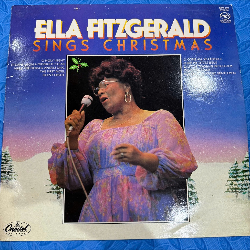 Đĩa than Giáng Sinh - Ella Fitzgerald Sings Christmas (550k)