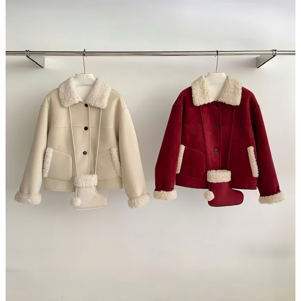 Xteen - Áo dạ ngắn túi úng 7807