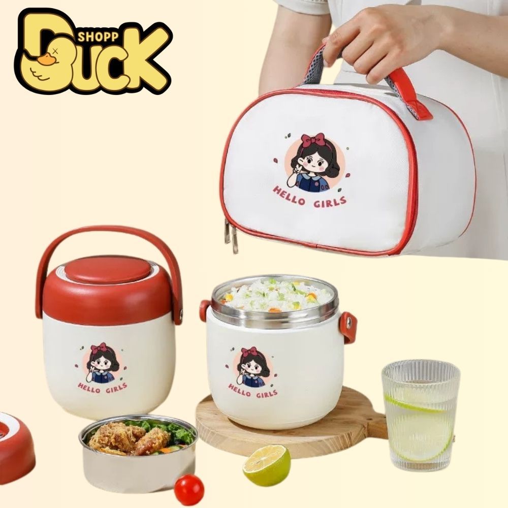 ( Tặng muỗng) Cà mên Inox 304 văn phòng giữ nhiệt 2 tầng 1000-1300ml cao cấp Giữ nhiệt lâu - Hàng chính hãng | BigBuy360 - bigbuy360.vn