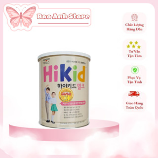 Sữa Bột Công Thức Hikid Vị Vani Giúp Phát Triển Chiều Cao Trí Não Tăng Miễn Dịch Cho Trẻ Từ 1-9 Tuổi
