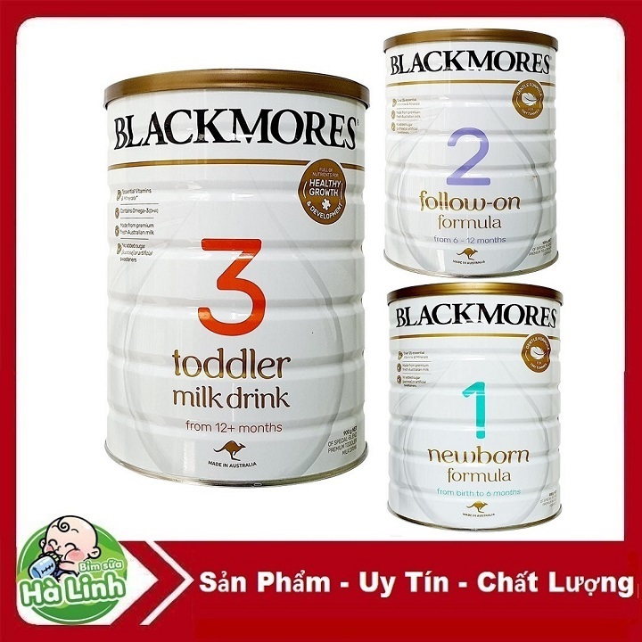 Sữa bột BlackMores Đủ Số 1,2,3 900g [Date 10/2026]