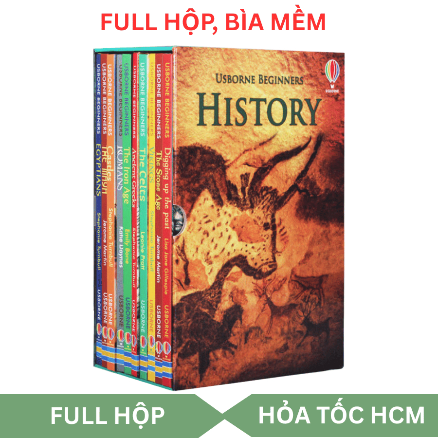Usborne Beginner History 10 B + full boxset