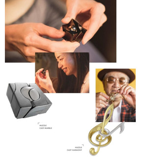 [Có Sẵn] Đồ chơi trí tuệ Huzzle Puzzle Hanayama Nhật giải đố thông minh