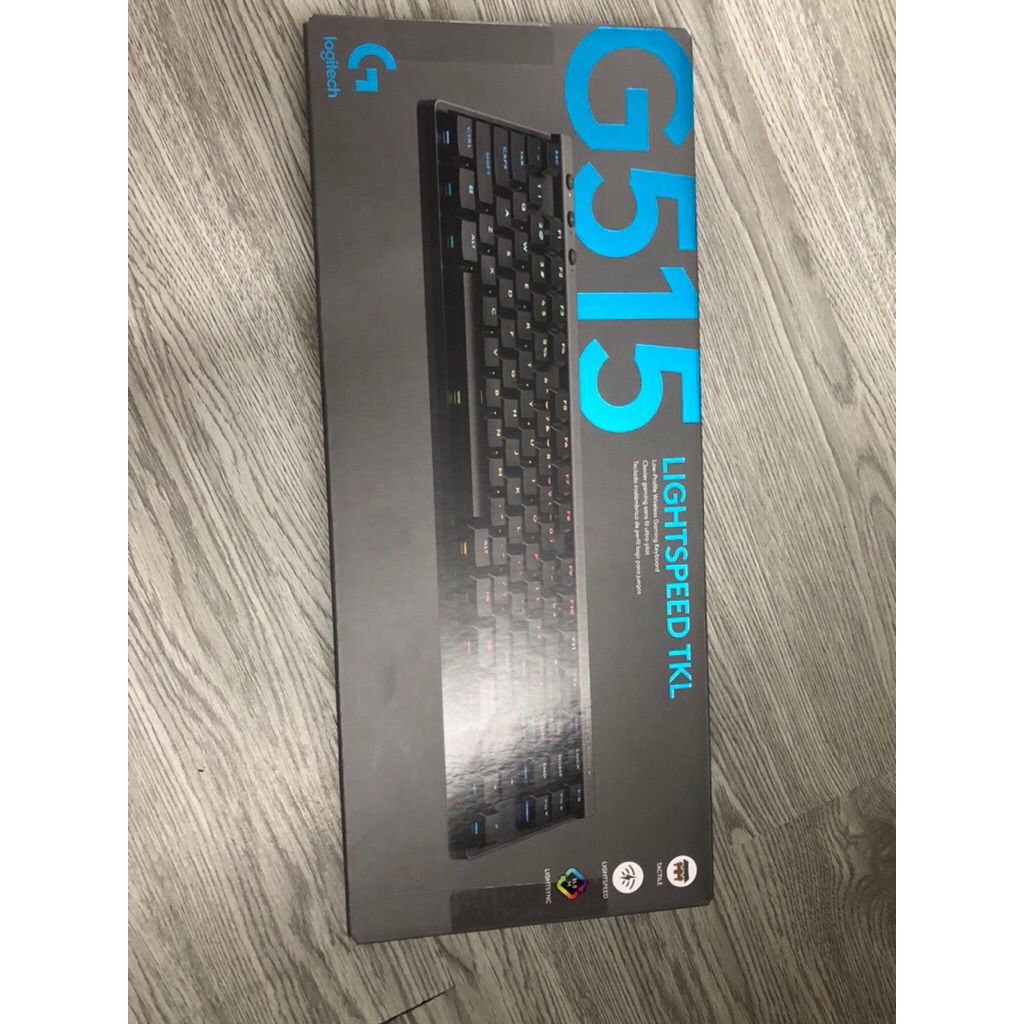 Bàn phím Logitech G515 TKL Lightspeed Wireless RGB Đen