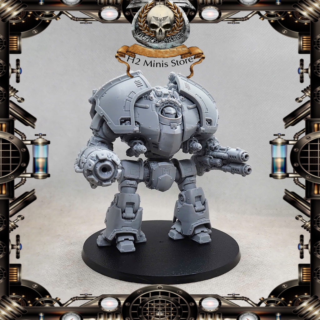 [Mô hình in 3D] Mô hình Warhammer The Horus Heresy - Saturnine Siege Dreadnought (Chiron Configurati
