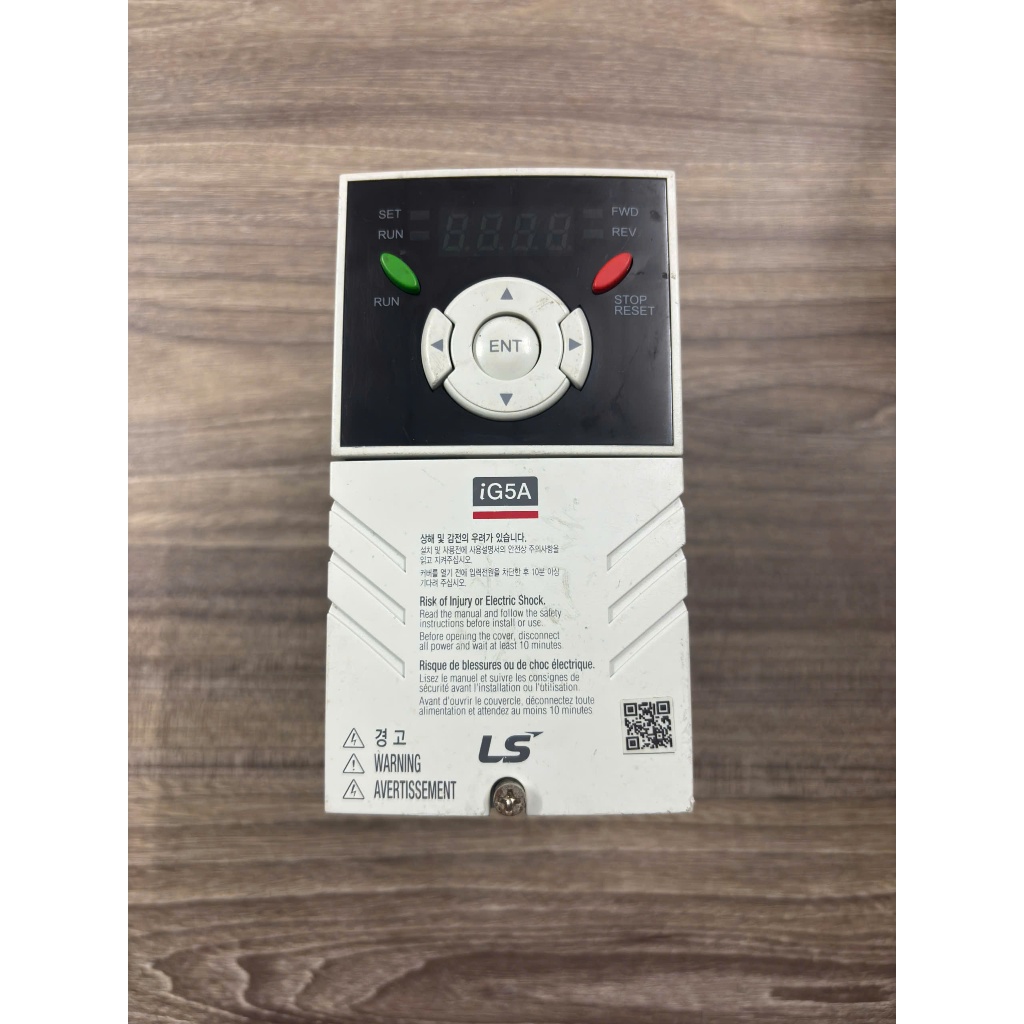 Biến tần LS  IG5A  SV008iG5A-4  nguồn 380VAC công suất 750W tháo máy
