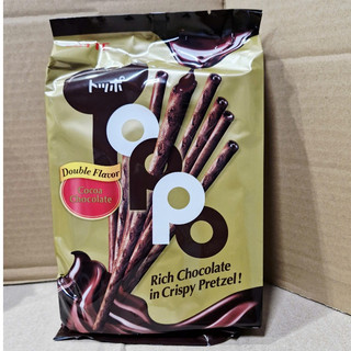 Bánh que socola Toppo Túi 132g (11g x 12 pack)