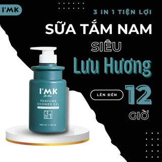 Sữa Tắm Nam I'MK Perfume Shower Gel Tắm Gội 3in1 Hương Nước Hoa Cao Cấp Nước Hoa 12 Giờ Lưu Hương Nam Tính
