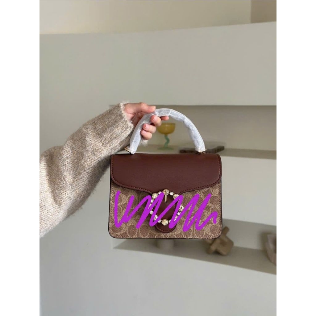 Túi xinh mini Courtney Top Handle Bag