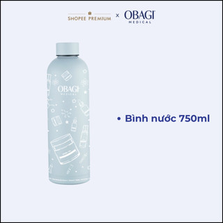 [Hàng Tặng Không Bán] Bình nước OBAGI Blue Line Art Tumbler (750ml)