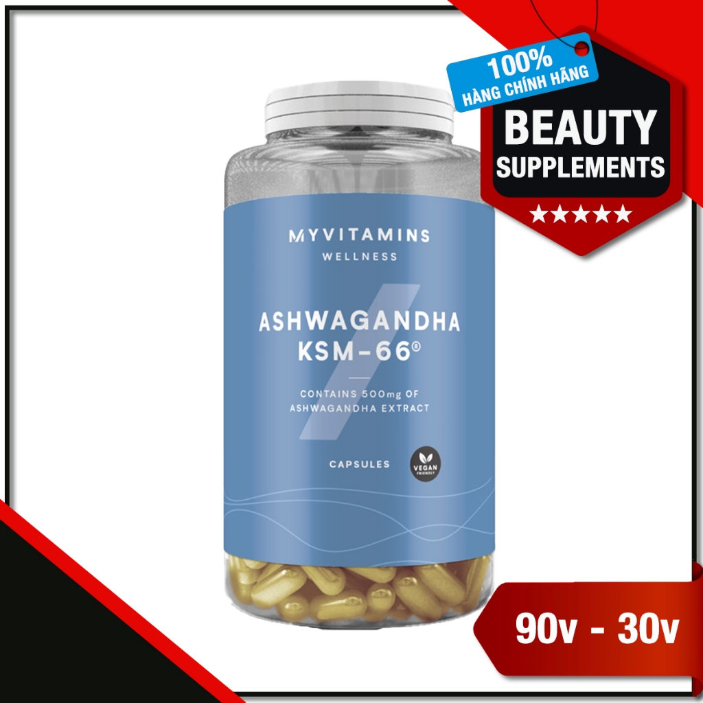 Myvitamins - Viên uống hỗ trợ sức khỏe Ashwagandha