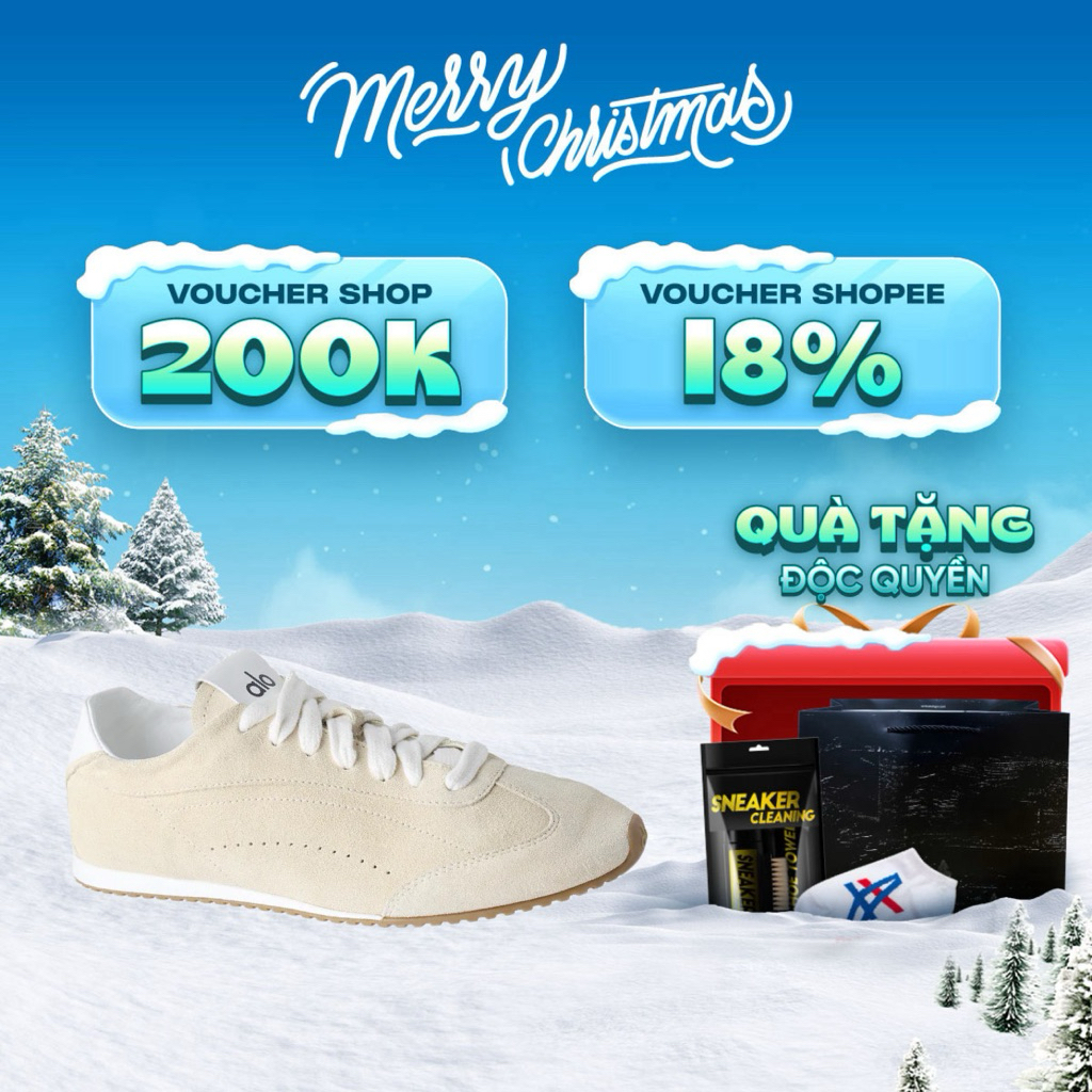 Giày ALO Sunset Sneaker Chính Hãng, Giày Sneaker Nam Nữ Chuẩn Auth Full Box Xách Tay