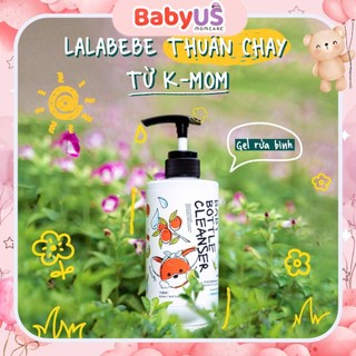 Dung dịch vệ sinh bình sữa nước rửa bình thuần chay lalabebe K-Mom