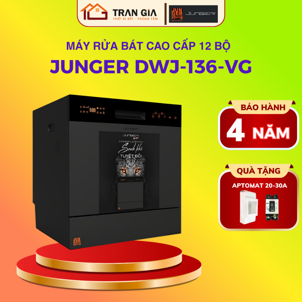 Máy rửa bát Junger Leopard DWJ 136 VG