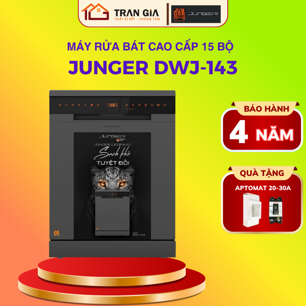Máy rửa bát Junger Leopard DWJ-143
