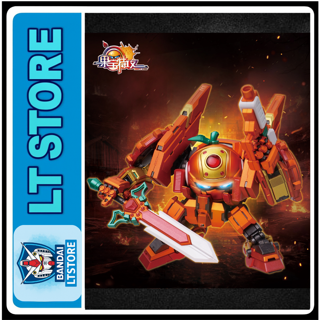 Mô hình lắp ráp Quýt Kiếm Sĩ Limited Metallic Ver - Robot trái cây - Biến đổi 2 dạng