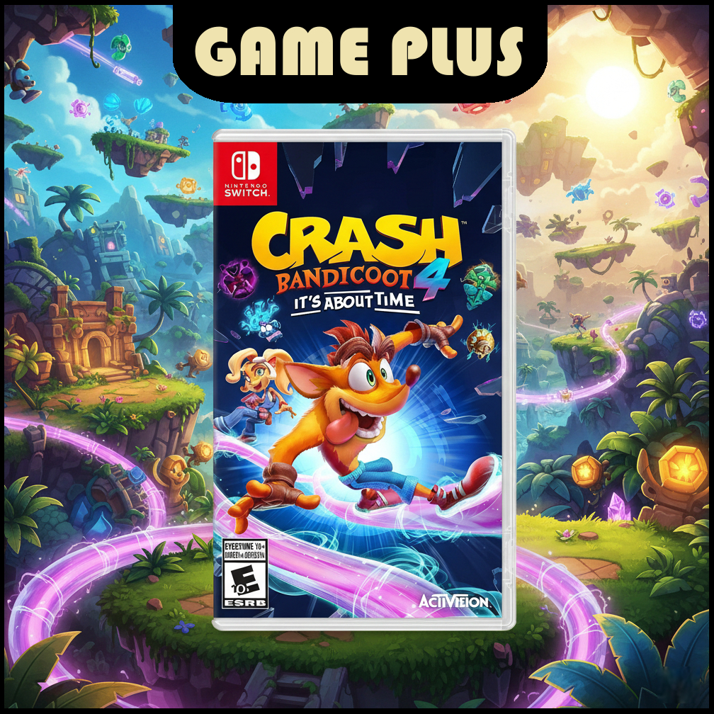 Băng Game 2ND Crash Bandicoot 4 It's About Time cho máy Nintendo Switch