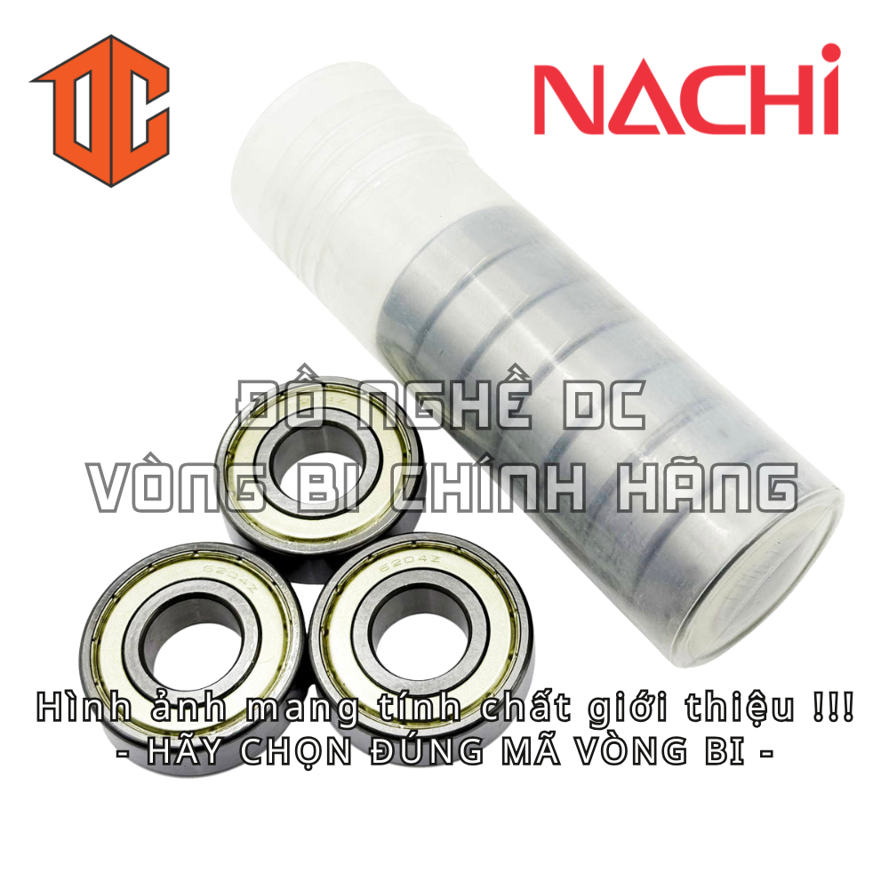 Vòng bi NACHI 6007 6300 6010 6206 6001 6200 6306 6009 6203 6302 6002 6004 6005 6209 6201 6204 6304 6