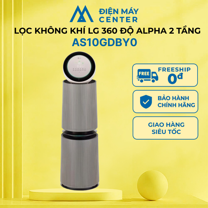 AS10GDBY0 | Máy lọc không khí PuriCare360 Alpha PET Công nghệ UVnano™ AS10GDBY0 - Sản xuất Hàn Quốc