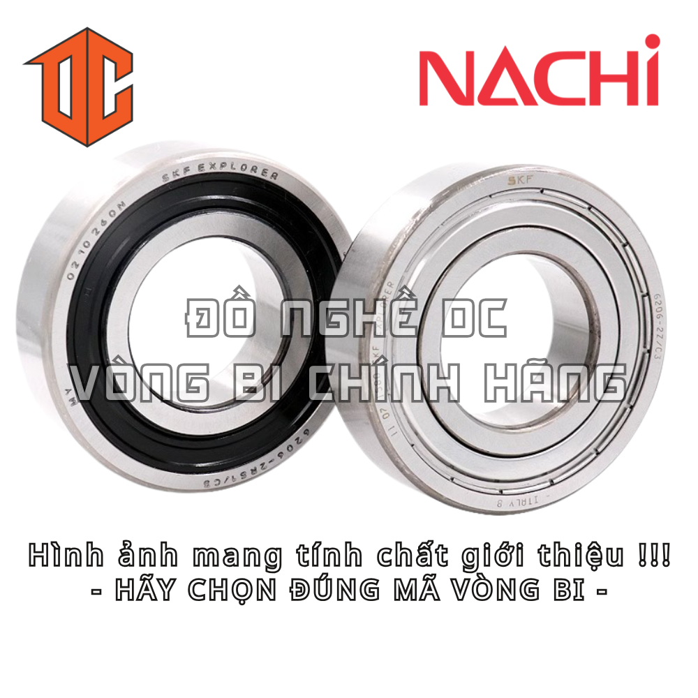 Vòng bi NACHI 6000 6002 6307 6010 6007 6206 6005 6003 6209 6008 6300 6001 6306 6208 6305 6205 6009 6