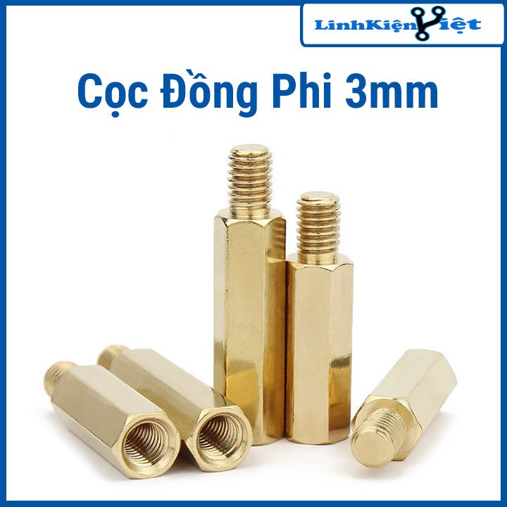 Cọc đồng phi 3mm Loại Xịn