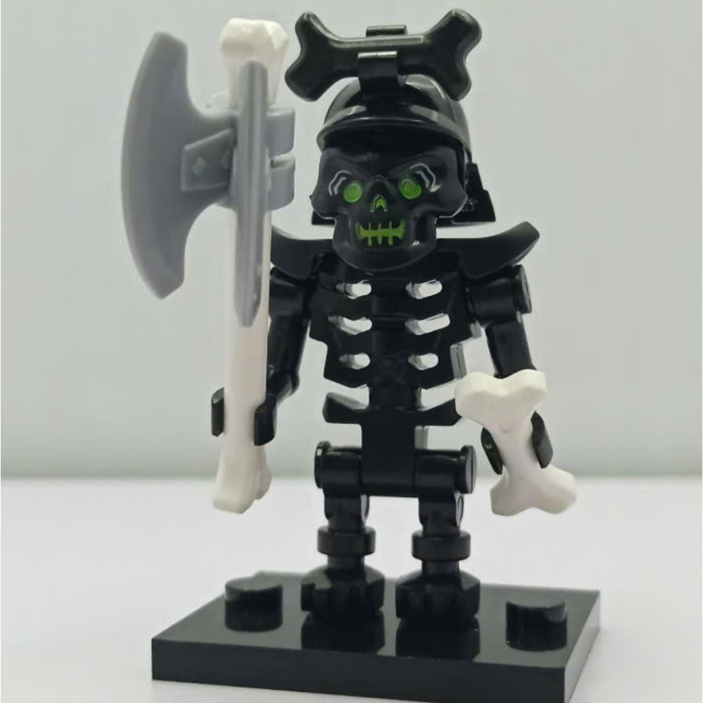 [Combo] Minifigures ninjago lắp ráp lính xương, lính đá season 2 đồ chơi lắp ráp