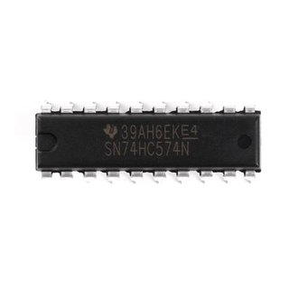Chíp 74HC574 Octal D-type F/F Edge-Trigg. Tri-State DIP20
