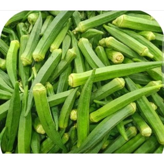 1kg quả đậu bắp tươi nhà trồng non ngon