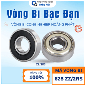 Vòng Bi Bạc Đạn Mini  628 ZZ & 2RS Nắp Sắt – Nhựa – Bạc Đạn Chính Hãng Êm Máy, Uy Tín, Sỉ Lẻ Giá Rẻ 