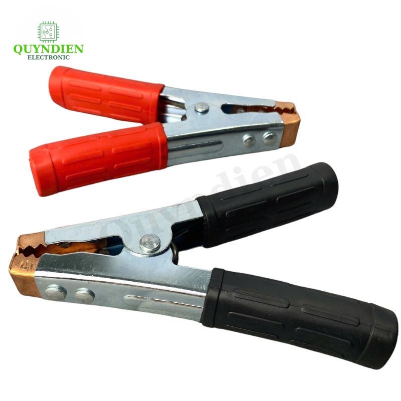 Kẹp Bình ắc quy Acquy 500A Thép Không Rỉ 1 đôi - đỏ + đen - LinhKien HD