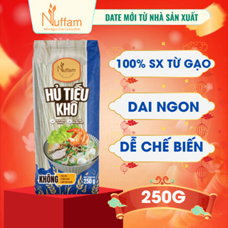 Hủ Tiếu Khô Mỹ Tho Dai Ngon Tự Nhiên Hữu Cơ Nuffam - Gói 200gr 