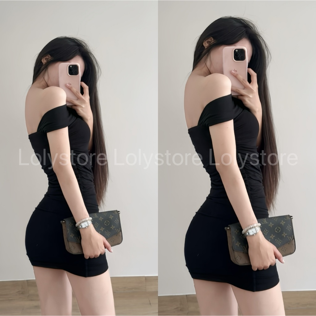 Đầm body nữ 7 kiểu lưới 2 lớp tôn dáng đi tiệc Lolystore Dress | BigBuy360 - bigbuy360.vn