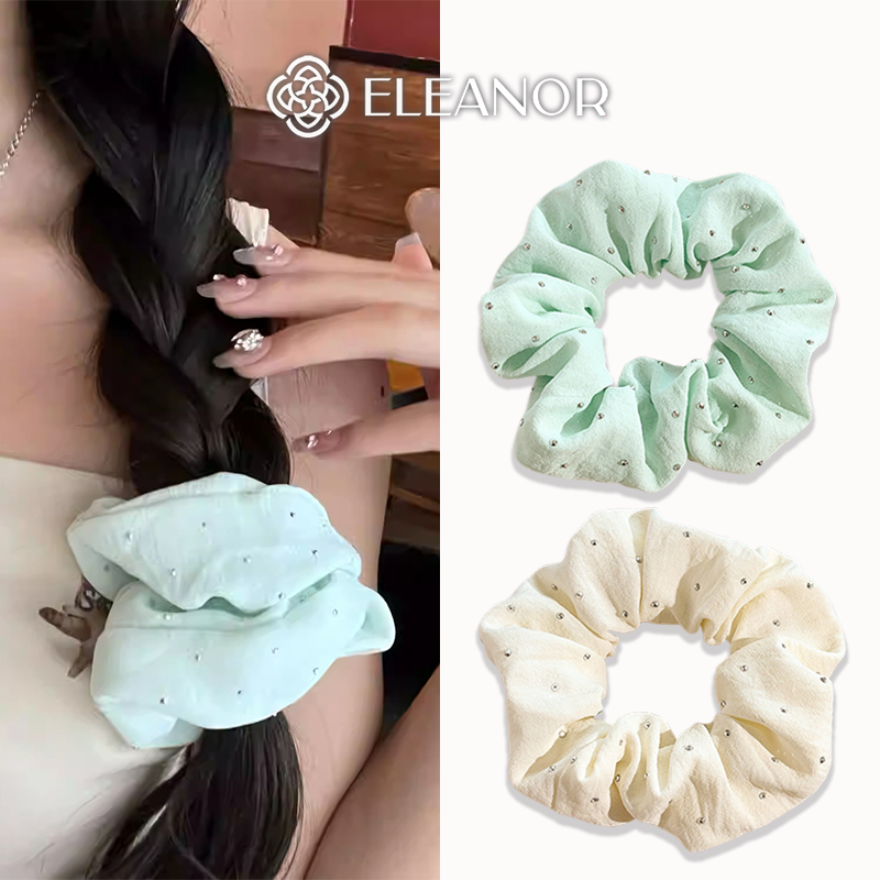 Dây buộc tóc nữ scrunchies Eleanor Accessories màu pastel phụ kiện tóc cột tóc nữ 10990