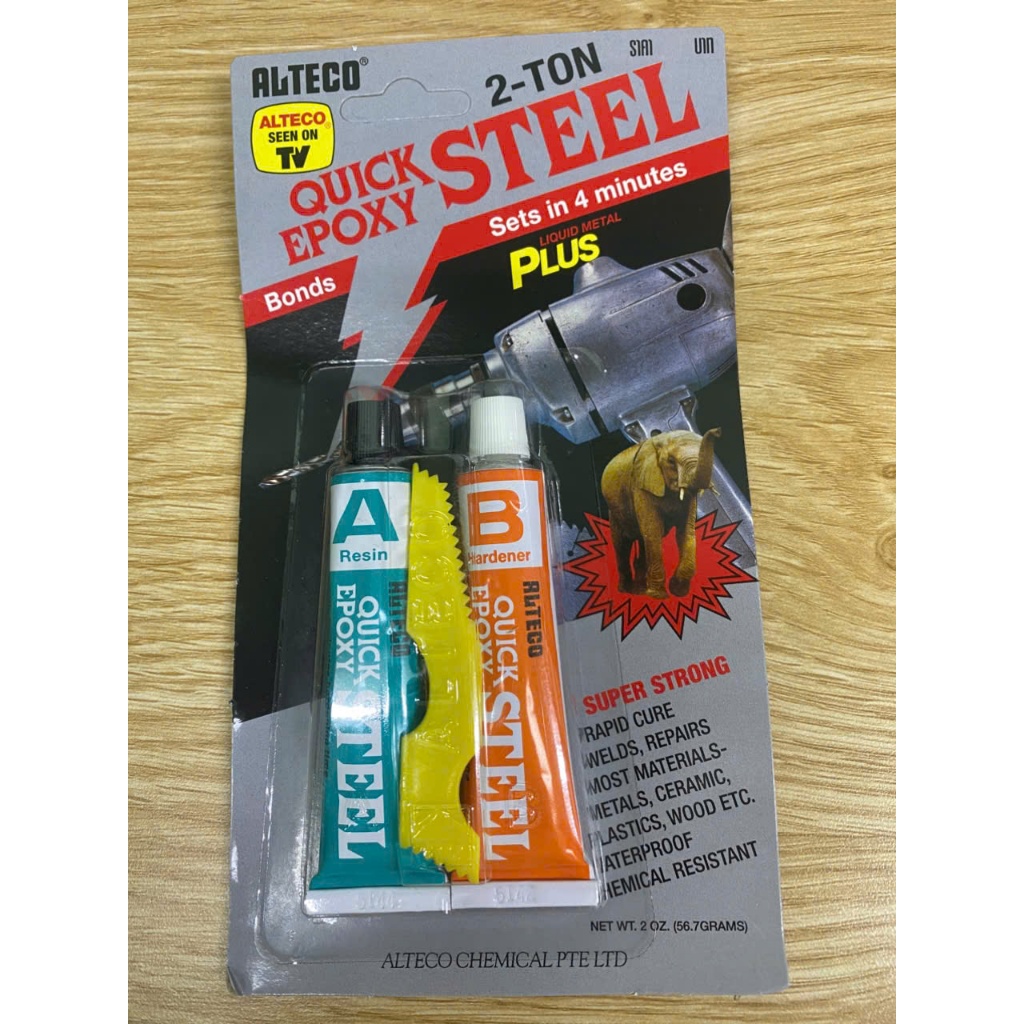 Keo AB Epoxy Con Voi Hàng Thái, Keo AB Epoxy Vỉ Lớn Loại Thường, Keo AB Epoxy Vỉ Nhỏ Loại Thường