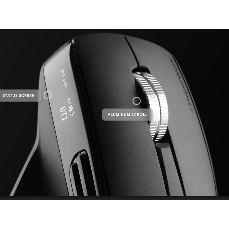 [Tặng Pad] Chuột không dây HyperWork Macro MS02 (hàng chính hãng) | BigBuy360 - bigbuy360.vn