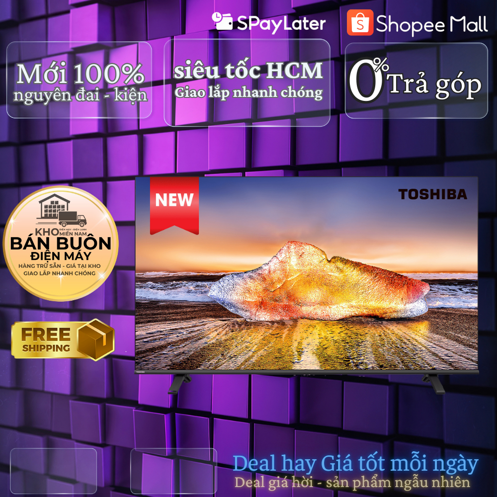 65E330NP Smart tivi Toshiba 4K 65 inch 65E330NP, Tìm Kiếm Giọng Nói Tiếng Việt