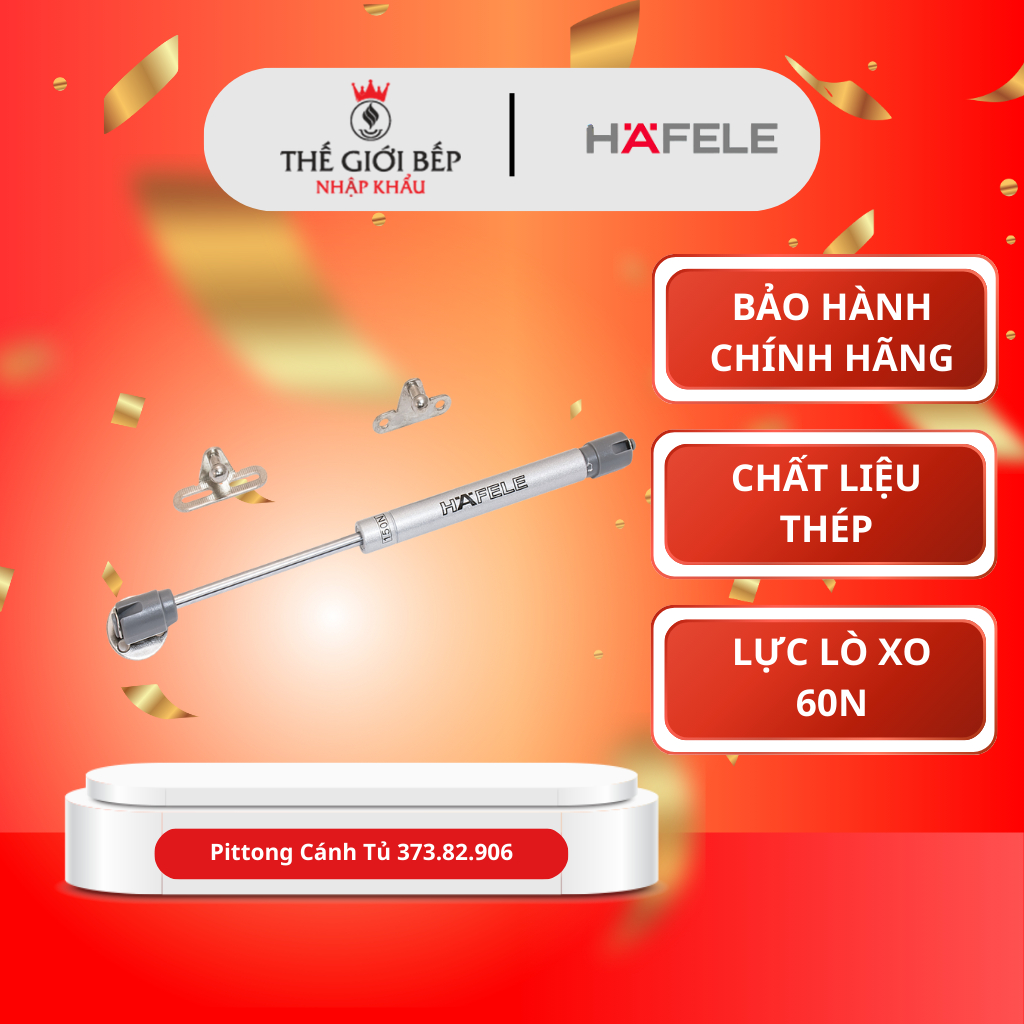 Pittong Đẩy Cánh Tủ Hafele 373.82.906 373.82.907 373.82.908 373.82.909 373.82.910 Tiện Lợi