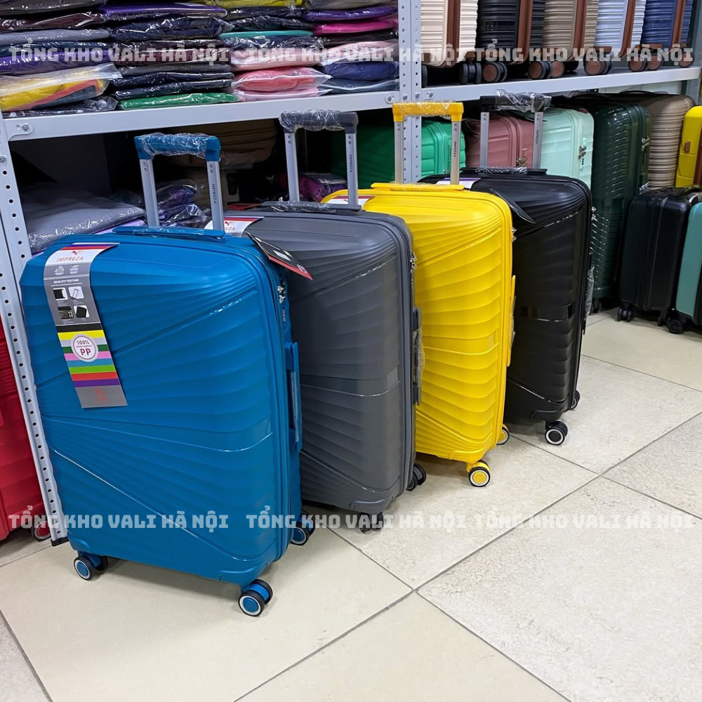 Vali Du Lịch size 20 24 28 inch Chất Liệu Nhựa PP Cao Cấp Dẻo Dai, chống va đập, chống xước màu sắc trẻ trung đa dạng | BigBuy360 - bigbuy360.vn