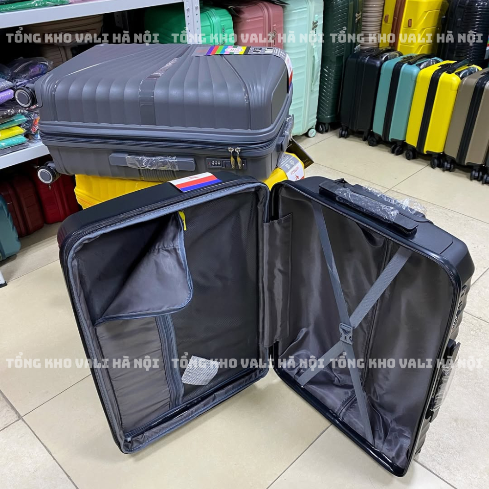 Vali Du Lịch size 20 24 28 inch Chất Liệu Nhựa PP Cao Cấp Dẻo Dai, chống va đập, chống xước màu sắc trẻ trung đa dạng | BigBuy360 - bigbuy360.vn