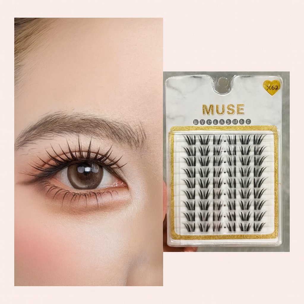 Mi Cụm X62 MUSE – Mi Giả Tự Nhiên, Nhẹ Mắt, Giá Tốt