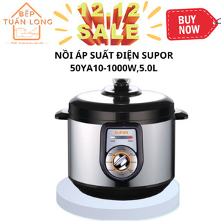 Nồi Áp Suất Điện SUPOR CYYB50YA10VN-100 5L 2 Lòng Nồi Hàng Chính Hãng Bảo Hành 1 Năm 