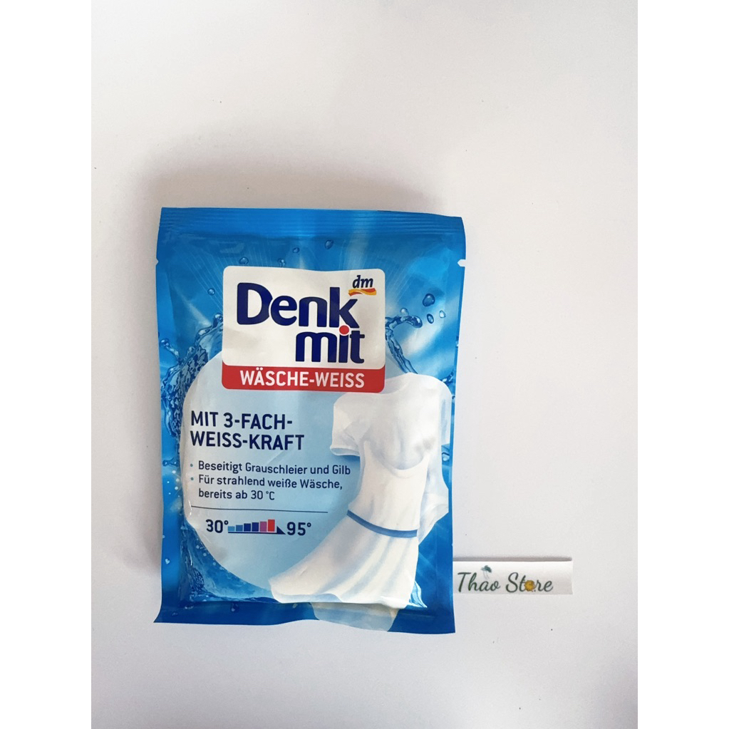 Bột tẩy quần áo trắng Denkmit