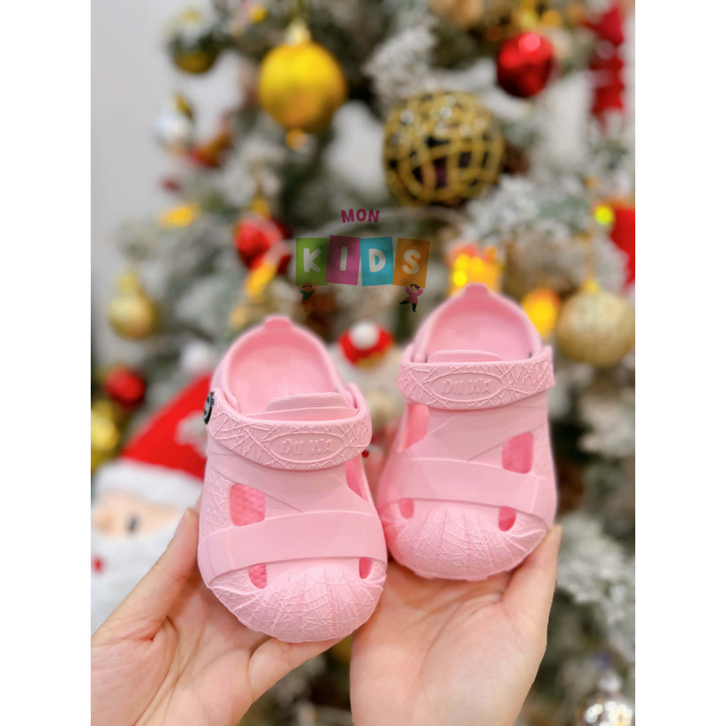 Dép sục nhựa EVA siêu nhẹ cho bé trai , bé gái  hottrend êm chân chống nước chống trơn trượt đi mưa đi biển siêu bền