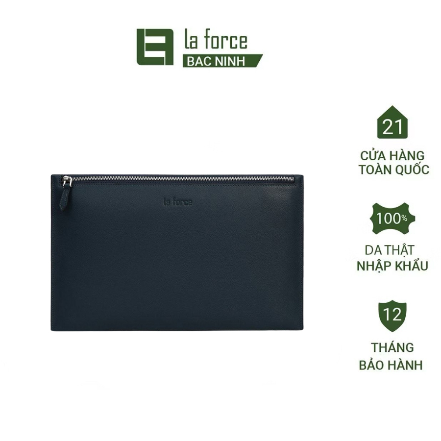 Ví cầm tay nam LAFORCE VCTLA3530-X da bò mềm cao cấp CHÍNH HÃNG