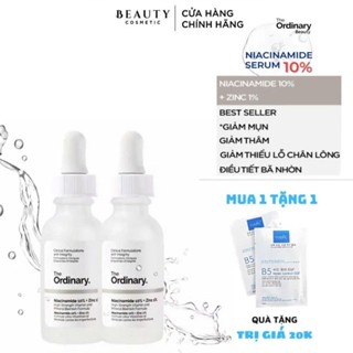 [CHÍNH HÃNG] Serum ngừa mụn, sáng da, se khít, Giảm mụn Niacinamide 10% + Zinc 1% The Ordinary 30ml