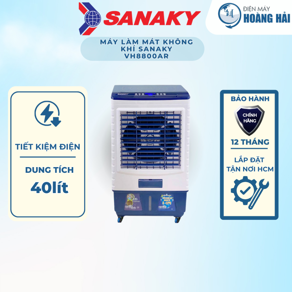 VH8800AR Máy làm mát không khí Sanaky VH8800AR Hàng chính hãng 100%
