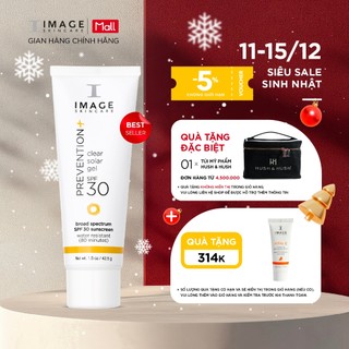  Gel chống nắng kháng nước IMAGE Skincare - PREVENTION+ Clear Solar Gel SPF 30 42,5g 