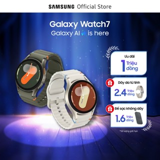  Đồng hồ thông minh Samsung Galaxy Watch7 Galaxy AI 40mm Bluetooth Dây Đeo Màu Ngẫu Nhiên 