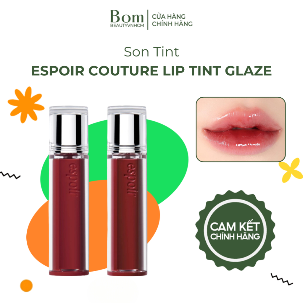 [NEW 2025] Son Tint Bóng Màu Xinh Espoir Couture Lip Tint Glaze 4g Vampy-Nutty