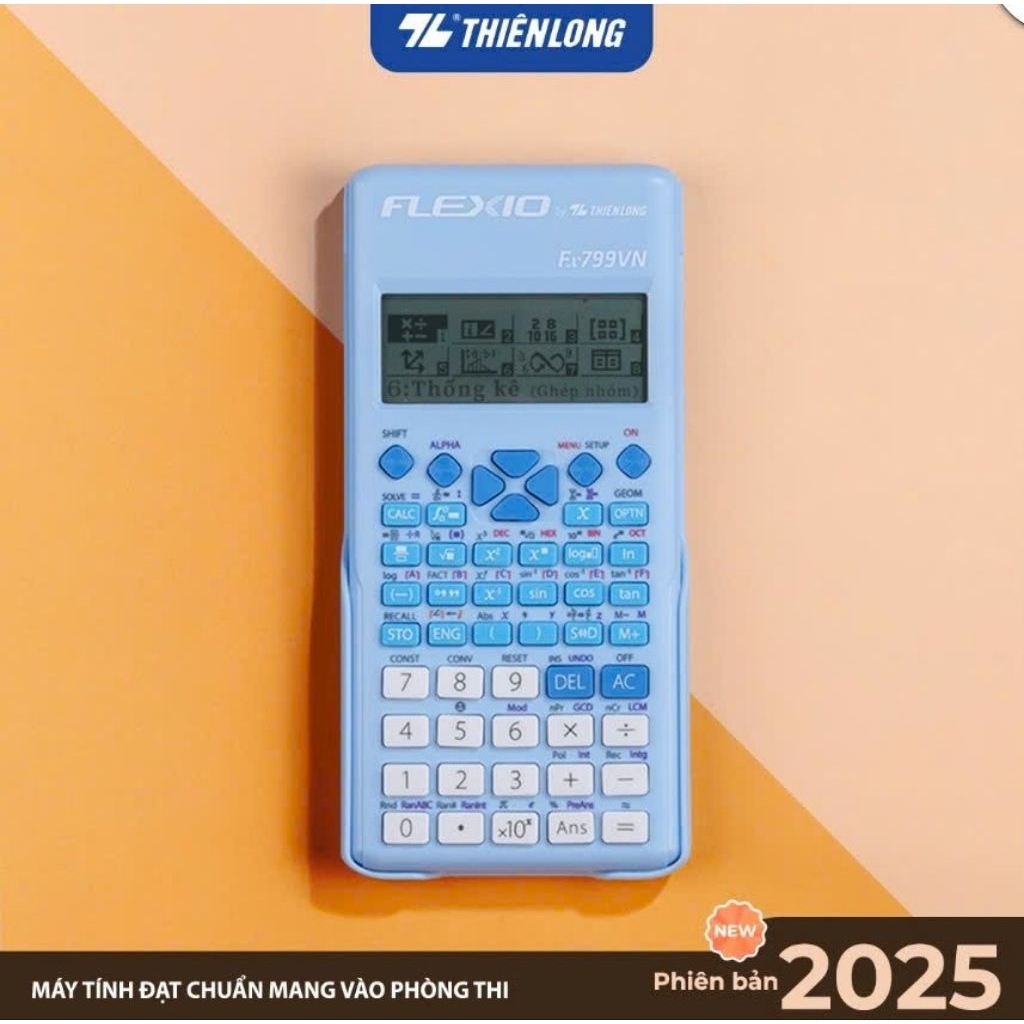 [XẢ KHO] Máy tính khoa học Flexio Fx-799VN - Bảo Hành 7 Năm
